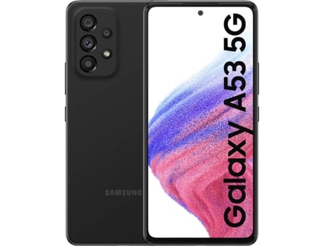 Smartphone SAMSUNG Galaxy A53 5G (6.5'' - 8 GB - 256 GB - Negro)