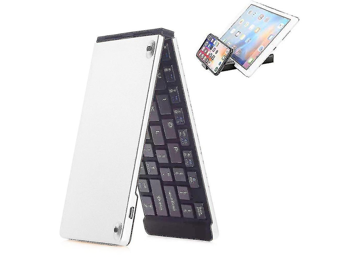 Teclado inalámbrico Bluetooth plegable doble, mini teclado inalámbrico Ly Ebike