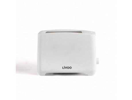 Livoo Dod162W Mini Horno 2 Rebanadas 750 W Blanco