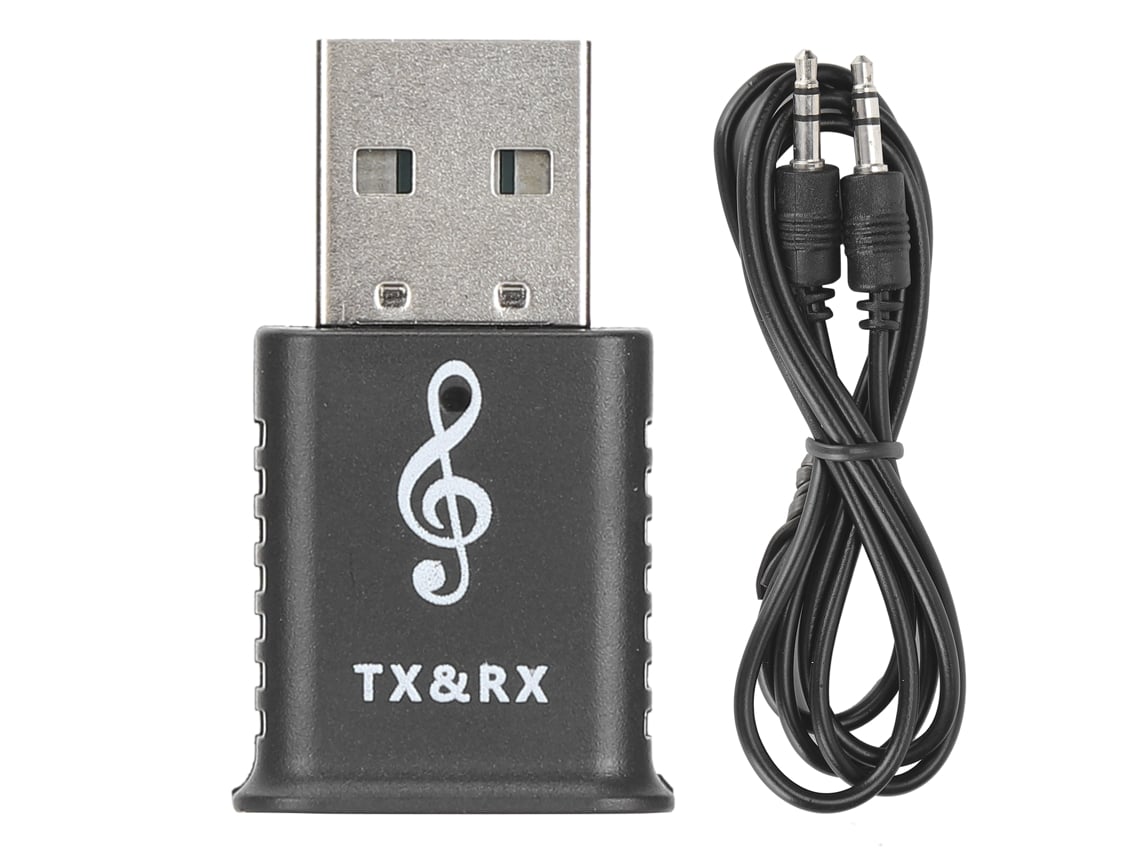 Adaptador Inalámbrico Bluetooth 5.0 2 En 1 Con Conector Combinado Para Tarjeta De Audio Enchufable Para Reproductor Manos Libres.