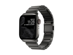 NOMAD Correa Acer para Apple Watch 6-9 y SE 38-40-41mm Grafito