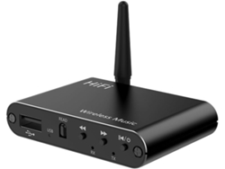 Adaptador De Audio Bluetooth 5.4 2 En 1, Receptor Auxiliar, Transmisor Y Amplificador De Música