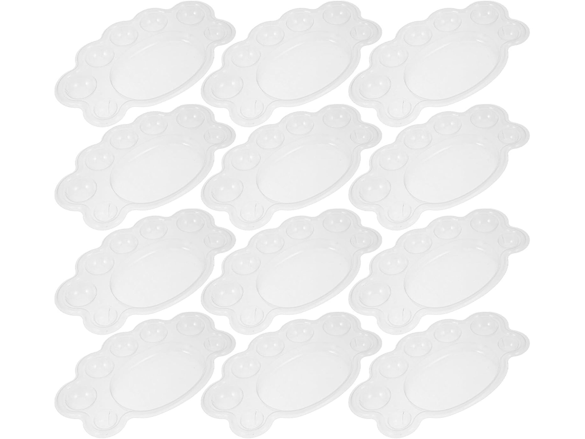 Paleta De Acuarelas Portátil, 100 Piezas, Paleta De Plástico Impermeable, 16 Cm Pequeña