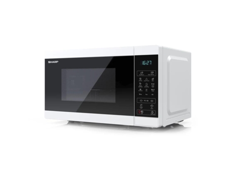 Sharp Yc-Mg02E-W Encimera Microondas 20 L 800 W Azul Blanco