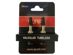 Válvulas Presta Tubeless 2 Unidades Transparente 34 Mmgurpil