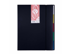 Carpeta de Clasificación a GRAFOPLAS In & Out Negro Espiral