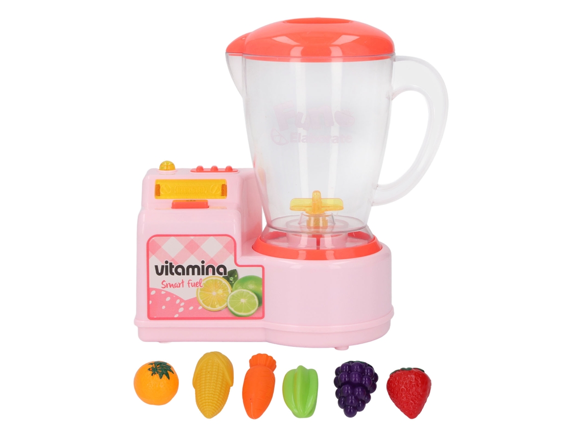 Dan26-juguete De Licuadora Para Niños Cocina Simulada Juguete Educativo Interactivo Licuadora De Batidos Rosa