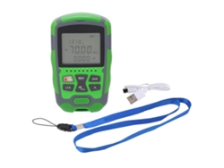 Medidor De Potencia De Fibra Óptica -70~+10dbm Probador Con 10 Longitudes De Onda Aua-mc7