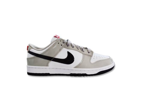 Zapatillas de Mujer NIKE Dunk Low Iron Piel Gris (38.5)