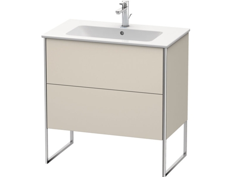 DURAVIT XSquare Vanity unit vertical 81.0 x 47.8 cm, 2 cajones, para lavabo ME de Starck 233683