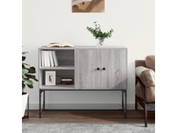 Aparador De Madera De Ingeniería Gris Sonoma 100x40x79,5 Cm