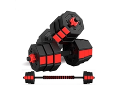 Juego De Mancuernas 2 En 1 Octogonal Fitness Tech De 10kg