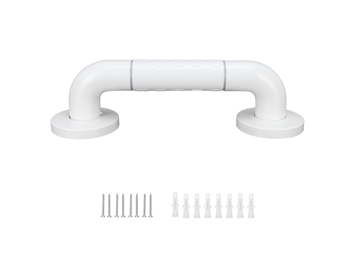 Abrazadera De Seguridad De Acero Inoxidable Para Baño Con Anillos Fluorescentes Y Pasamanos Antideslizante.