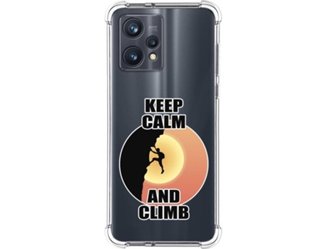 Carcasa Realme 9 Pro Plus 5G TUMUNDOSMARTPHONE Dibujos Antigolpes Hombre Escalada Multicolor