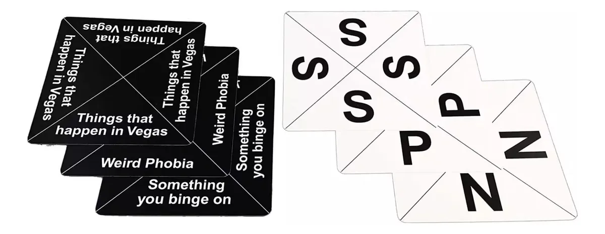 Spot It60 Opcional, contenedor de enlaces completo en inglés Dislowmoose