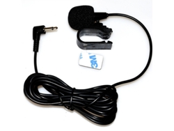 Micrófono de coche con clip para conector de 3,5 mm, mini micrófono estéreo con cable y condensador. Mdug