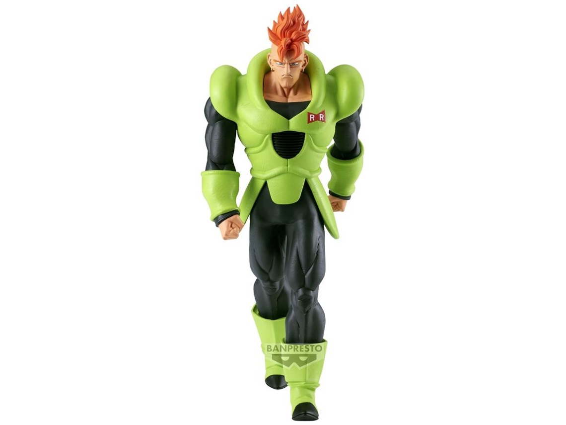 Figura de acción de Dragon Ball Z Androide 16 Solid Edge Work de 20 cm B.active