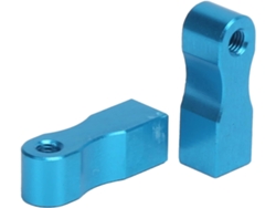 Soporte Para Servo Rc De Aleación De Aluminio, 2 Piezas, Soporte Para Mecanismo De Dirección De Alta Resistencia, Repuestos