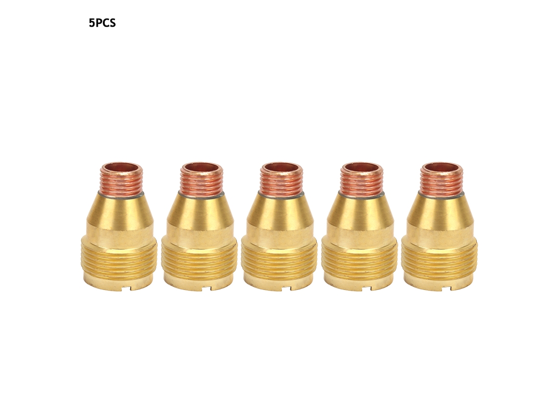 5 Piezas Cuerpo De Cono Lente De Gas 11gl32 2.4mm 3/32" Para Soplete Tig Wp-12