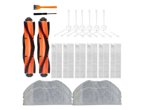 Kits de filtros de fregona de Cepillo Lateral para Xiaomi Mijia G1, accesorios para aspiradoras, paño de mopa, cepillo en rollo, piezas de repuesto...