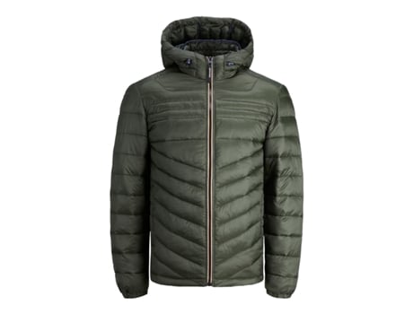 Abrigo JACK & JONES Hombre (Multicolor - XL)
