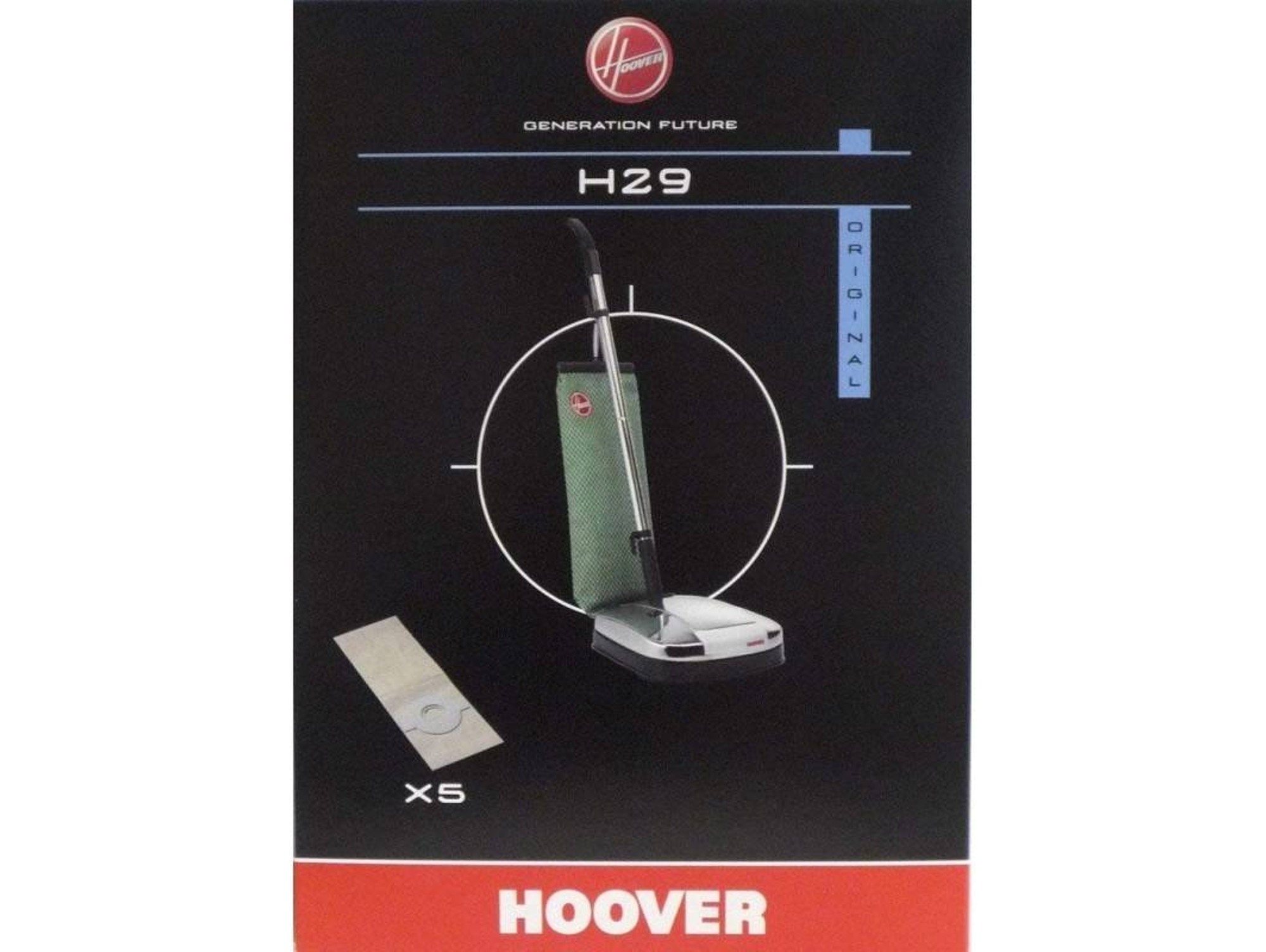 Bolsa de aspirador HOOVER H29 (5 unidades)
