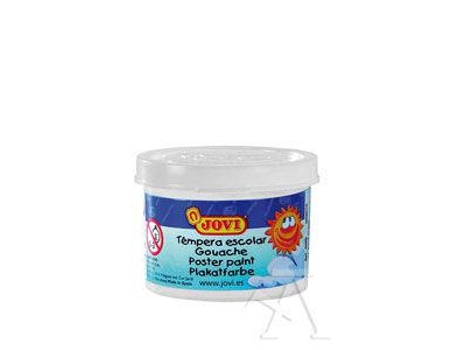 Pack 5 Botes Tempera Jovi 35Ml Blanco