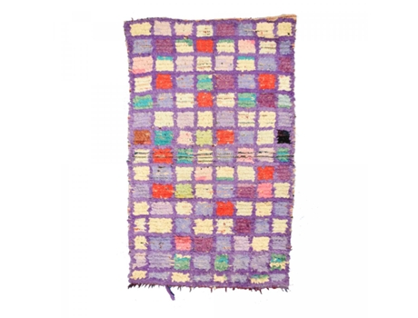 Alfombra bereber BOUCHAROUETTE 56 Multicolor 100x170