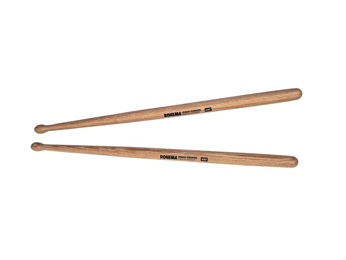 Par de baquetas para caja/tambor de fanfarria 61349 ROHEMA