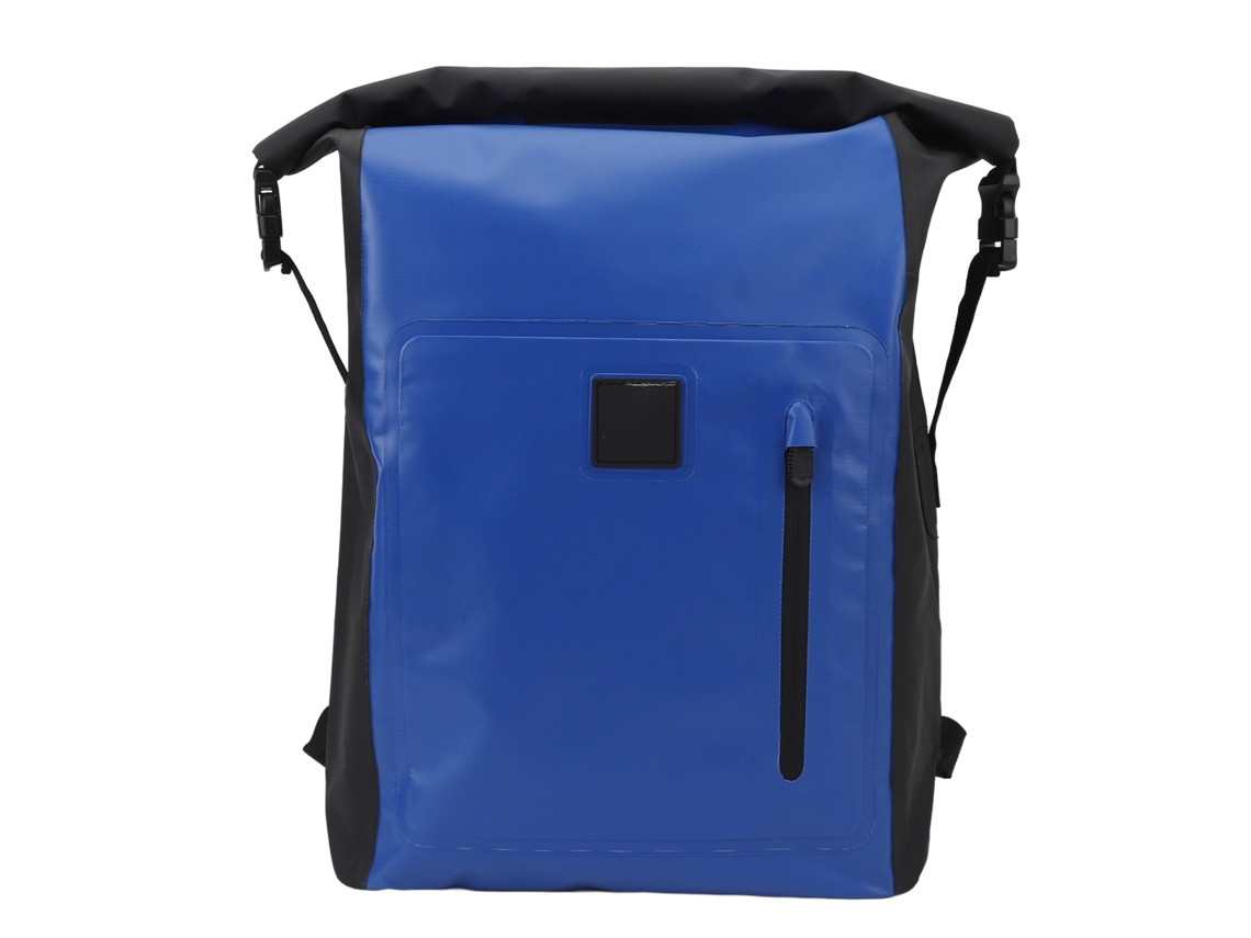 Mochila impermeable de PVC de 25 litros para viajes al aire libre - Azul