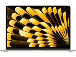 MacBook Air APPLE Luz de las Estrellas (15'' - Apple M4 10-Core - RAM: 24 GB - 512 GB - GPU 10-Core)