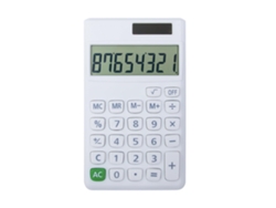 Calculadora numérica de escritorio básica Csyy Mini (blanca)