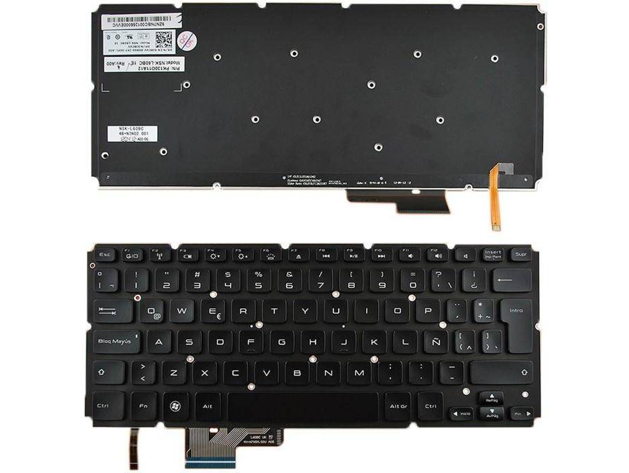 Teclado para Portátil Dell Xps 14 L421X 15 L521X