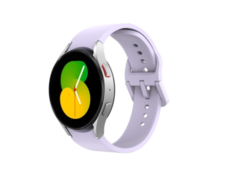 Correa de Silicona para Samsung Galaxy Watch 5 40mm/44mm/5 Pro 45mm/Watch4 40mm/44mm - purpúreo