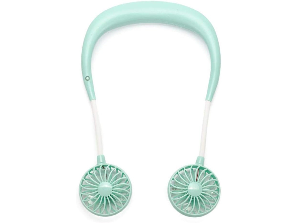 Mini Ventilador Portátil Para El Cuello Colgante Con Carga Usb Mini Deportivo Uso En Exteriores