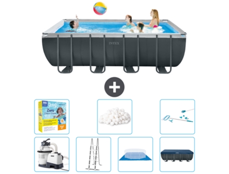 Piscina Tubular INTEX 26356GN-CB52 (17203 L - 274x132cm)