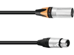 Cable PSSO Dmx Xlr 5Pin/3Pin 0.3 m Bk