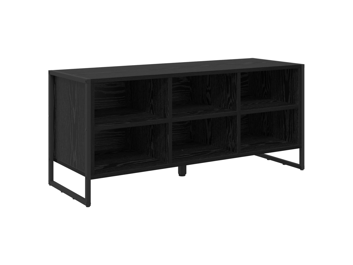 Maison Exclusive - Armario Para Zapatos Roble Negro 60 X 35 X 44 Cm