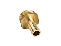 Bricoferr Conector De Manguera De Latón 10 Mm M14
