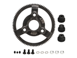 Conjunto De Engrenagens Pinion Spur Aço Temperado 48p 86t 19t 20t 21t Para Carro Rc Traxxas Slash 2wd 1/10