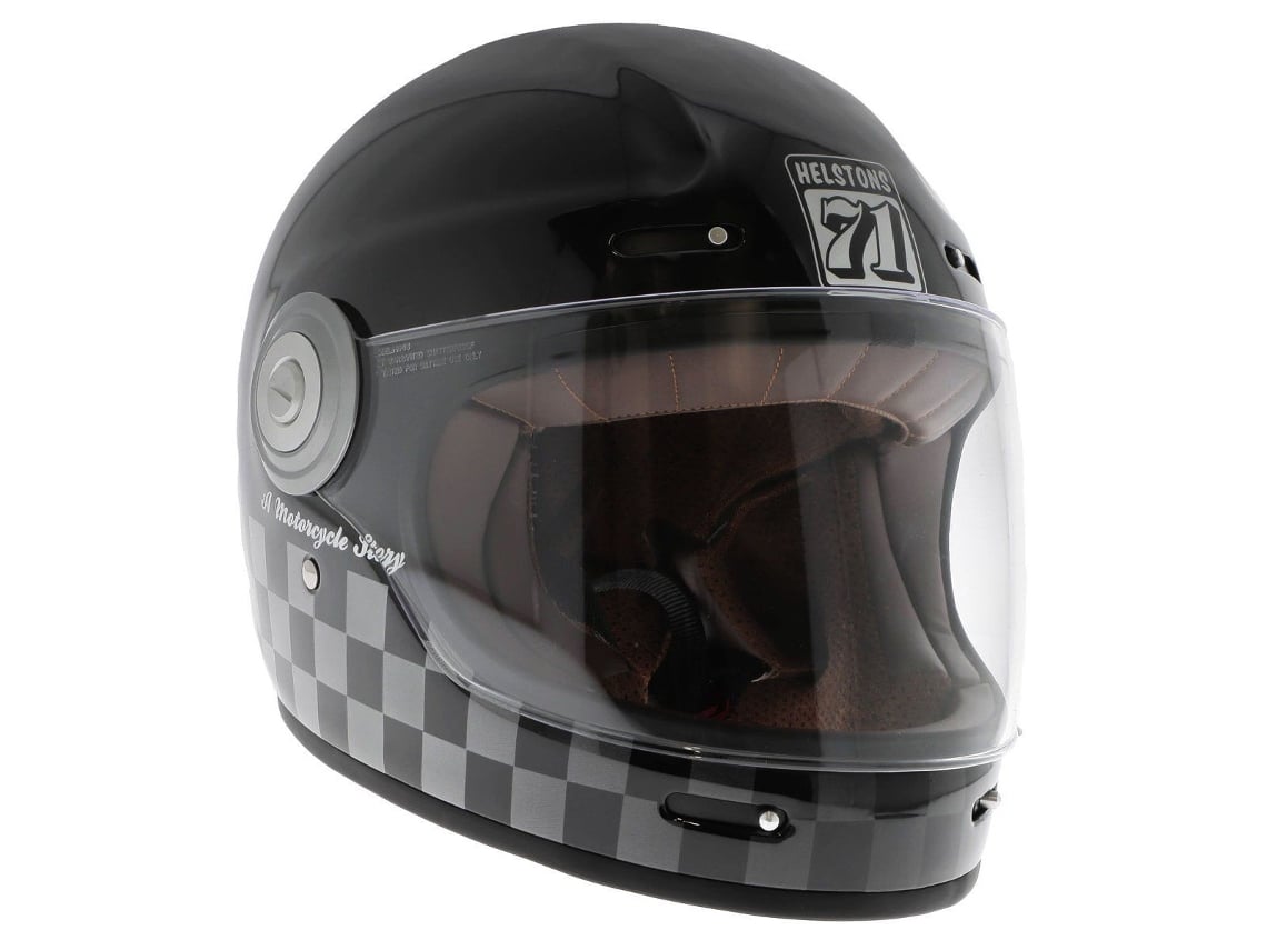 Casco de moto jet HELSTONS Course Full Face S Worten.es