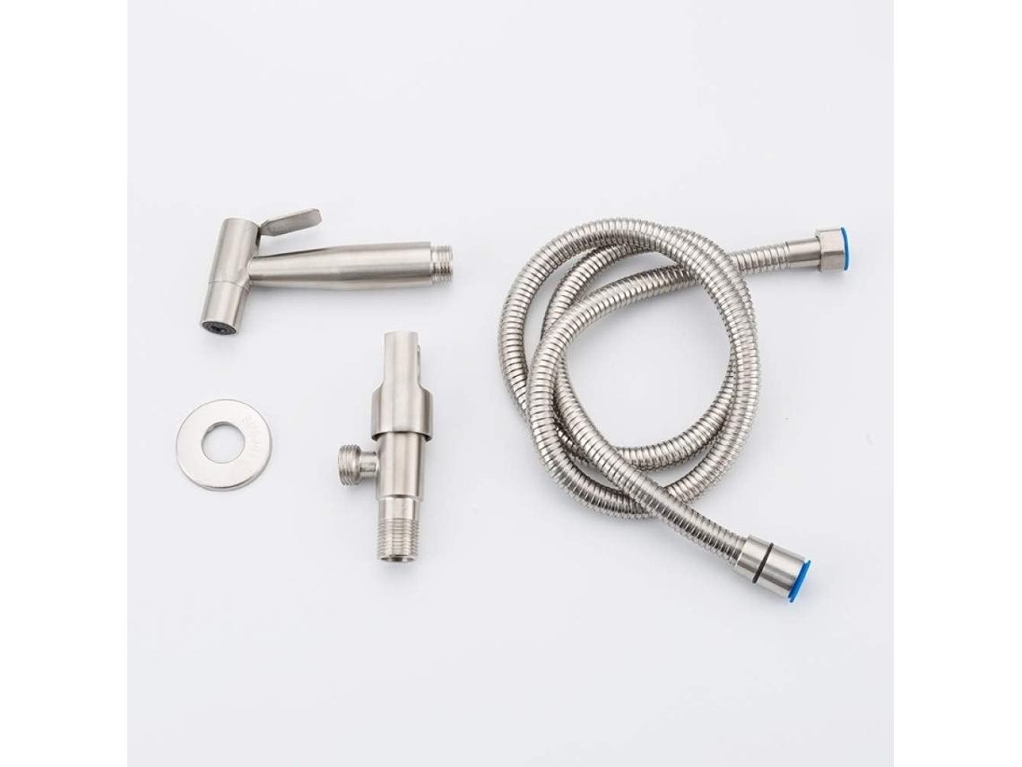 Grifo Bidé De Acero Inoxidable 304 Con Rociador Para Agua Limpia En El Inodoro.