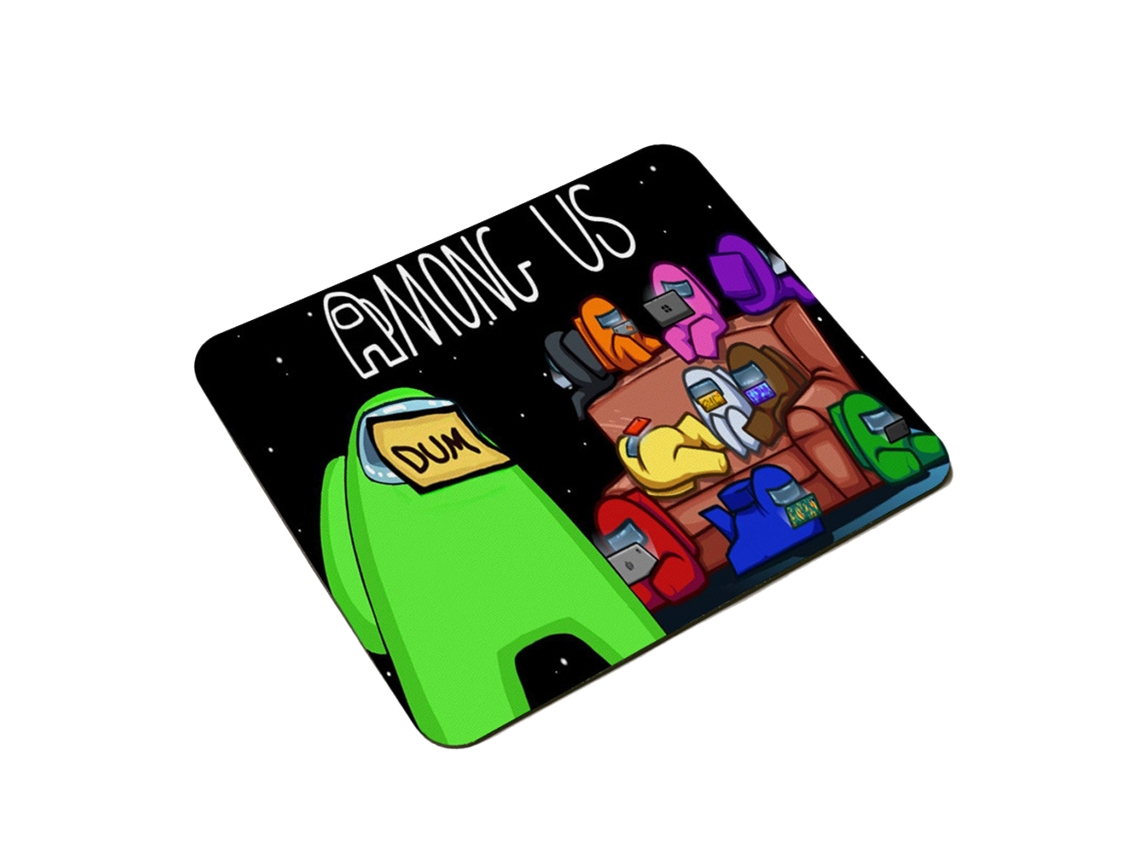 Mouse Pad Gamer Impresso Anti-derrapante Para Office Jogos Estudo Com Tecido Poliéster E Base De Borracha 200x240mm