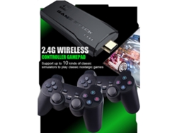 Consola De Juegos Y3 Lite Stick Con 2 Mandos Inalámbricos, 2.4g, 64g, 10.000 Juegos Y Salida De Tv De Alta Definición.