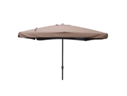 Palerme Sombrilla  Marrón  Cuadrada 2,95 X 2,95 M