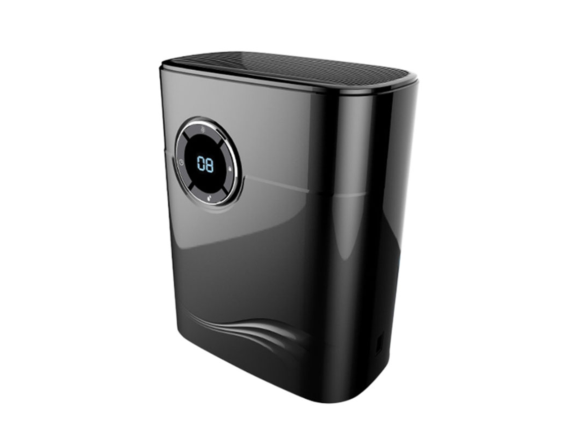 Deshumidificador doméstico MDUG de 1200 ml, elimina la humedad y purifica el aire con iones negativos, portátil.