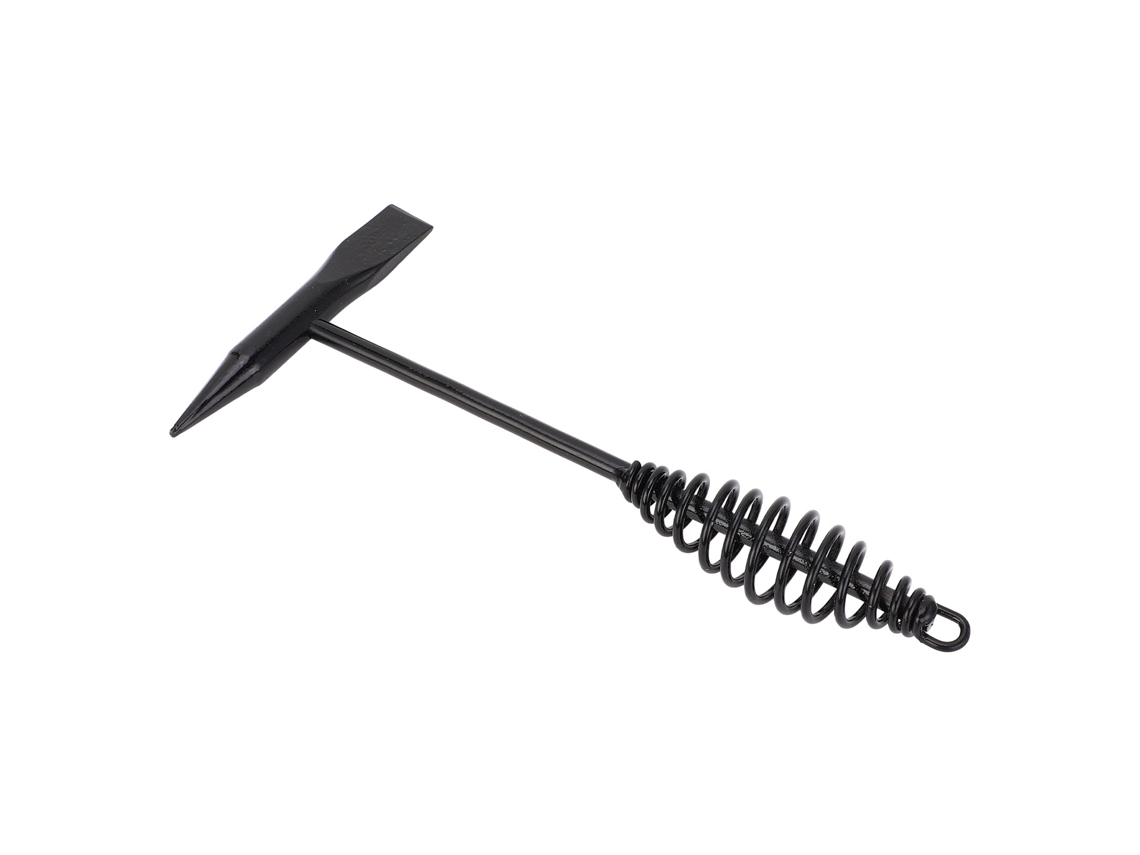 Martillo De Amolar Multifuncional De Doble Cabeza Para Soldadura, Acero De Alto Carbono Con Resorte, 300 G