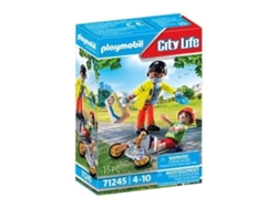 Muñecos PLAYMOBIL City life paramedico con paciente