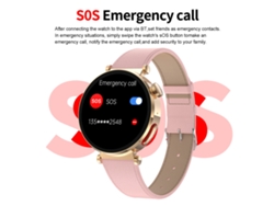 Reloj Inteligente Para Mujeres Con Monitorización De Fitness Y Salud, Frecuencia Cardíaca, Presión Arterial, Resistente Al Agua Ip68