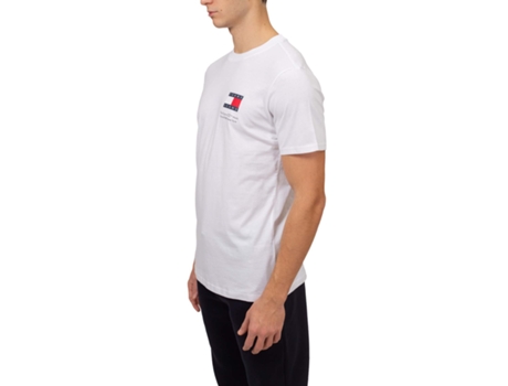 Camiseta Ultrafina de Hombre TOMMY JEANS Blanco (2XL)